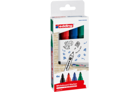 Whiteboardmarker Edding 4er Set, Art.-Nr. 360-4S - Paterno B2B-Shop