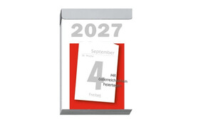 Kalender Leykam Tagesblock 83x128mm 2027, Art.-Nr. KA04 - Paterno B2B-Shop
