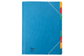Ordnungsmappe Bene A4 9-teilig Blau, Art.-Nr. 084900 - Paterno B2B-Shop