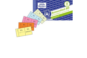 Nummernblock Zweckform 869 1-1000, Art.-Nr. 0869ZWF - Paterno B2B-Shop