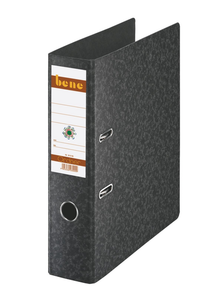 Ordner Bene Hartpappe A4 hoch, Art.-Nr. 091300 - Paterno B2B-Shop