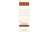 Rückenschilder Bene für 91300 weiss, Art.-Nr. 091362 - Paterno B2B-Shop