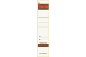Rückenschilder Bene für 91500 weiss, Art.-Nr. 091562 - Paterno B2B-Shop