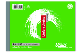 Lieferscheinbuch LI642SD A6 quer 2x40 Blatt, Art.-Nr. 094200 - Paterno B2B-Shop