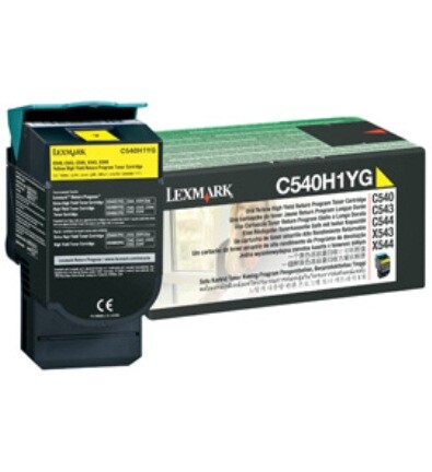 Lexmark Toner Return yell. HY 2K, Art.-Nr. 0C540H1YG - Paterno B2B-Shop