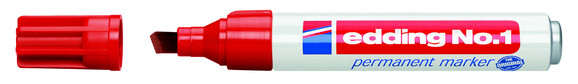 Marker Edding 1 rot permanent, Art.-Nr. 1-RT - Paterno B2B-Shop