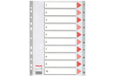 Register Esselte A4 1-10 grau, Art.-Nr. 100105 - Paterno B2B-Shop