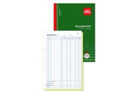 Kassabericht Omega A4 2x50 Blatt, Art.-Nr. 101OK - Paterno B2B-Shop
