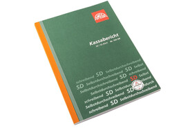 Kassabericht Omega A4 2x50 Blatt, Art.-Nr. 103O - Paterno B2B-Shop
