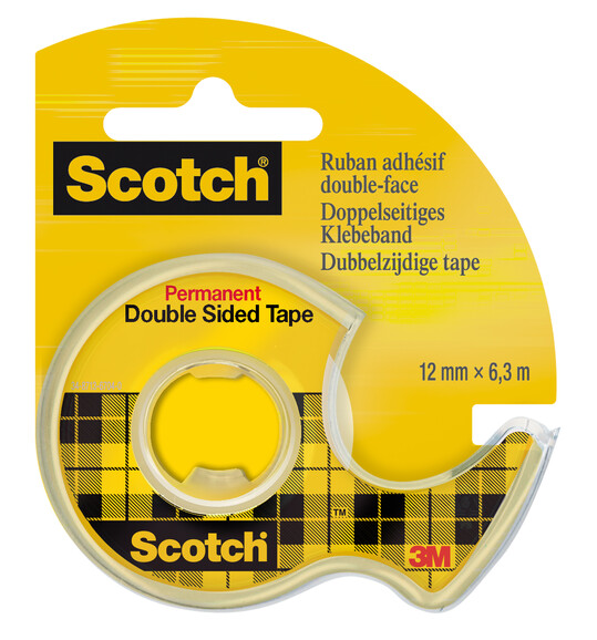 Klebeband Scotch Douplo 12mm x 6,3lfm, Art.-Nr. 11272 - Paterno B2B-Shop