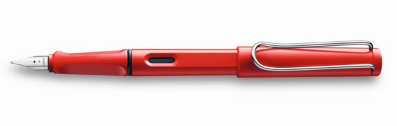 Füllhalter Lamy Safari rot F, Art.-Nr. 1205251 - Paterno B2B-Shop