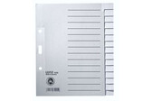 Register Leitz A5 quer 12-teilig grau, Art.-Nr. 1226-00-85 - Paterno B2B-Shop