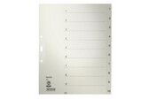 Register Leitz A4 1-10 grau, Art.-Nr. 1232-00-85 - Paterno B2B-Shop