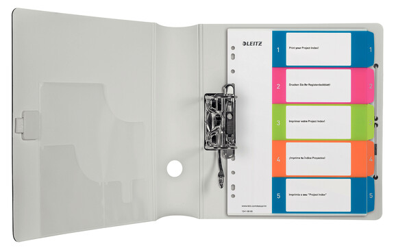 Register Leitz WOW A4 1-5, Art.-Nr. 1241-00-00 - Paterno B2B-Shop