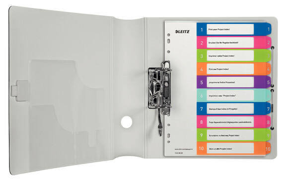 Register Leitz WOW A4 1-10, Art.-Nr. 1243-00-00 - Paterno B2B-Shop