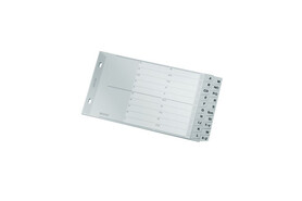 Register Leitz A-Z 238x130 mm grau, Art.-Nr. 1267-00-00 - Paterno B2B-Shop
