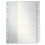 Register Leitz A4 1-5 5-teilig grau, Art.-Nr. 1271-00-85 - Paterno B2B-Shop