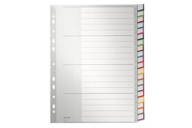 Register Leitz A4 20-teilig grau, Art.-Nr. 1278-00-00 - Paterno B2B-Shop