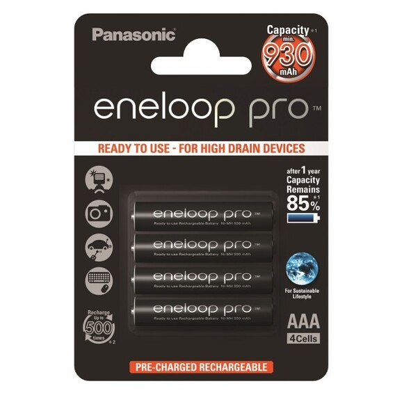 Batterie Akku AAA Micro eneloop pro, Art.-Nr. 136882 - Paterno B2B-Shop Batterie Akku AAA Micro eneloop pro, Art.-Nr. 136882 - Paterno B2B-Shop