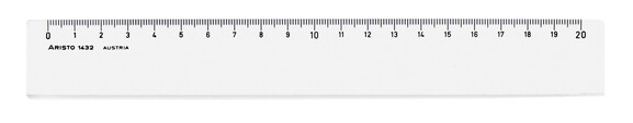 Lineal Aristo 20 cm Plexiglas, Art.-Nr. 1432 - Paterno B2B-Shop Lineal Aristo 20 cm Plexiglas, Art.-Nr. 1432 - Paterno B2B-Shop