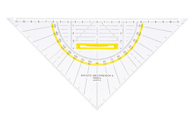 Geodreieck Aristo 1555/4 25cm m. Griff, Art.-Nr. 1555-4 - Paterno B2B-Shop