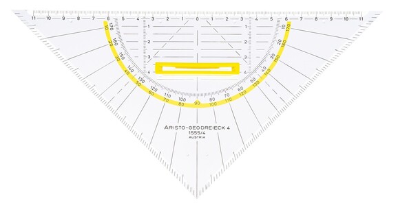 Geodreieck Aristo 1555/4 25cm m. Griff, Art.-Nr. 1555-4 - Paterno B2B-Shop Geodreieck Aristo 1555/4 25cm m. Griff, Art.-Nr. 1555-4 - Paterno B2B-Shop