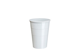 Trinkbecher 0,25 Liter weiß mit Füllstrich, Art.-Nr. 16140 - Paterno B2B-Shop