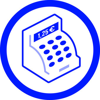 Kassaeingangsbuch ZWF, DIN A6 quer, Art.-Nr. 1711ZWF - Paterno B2B-Shop