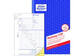 Rechnungsbuch ZWF, DIN A5 hoch, Art.-Nr. 1730ZWF - Paterno B2B-Shop
