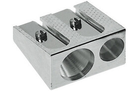 Spitzer Doppelspitzer Metall Block, Art.-Nr. 183400 - Paterno B2B-Shop