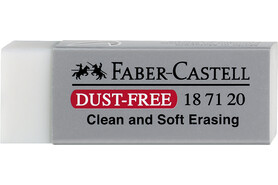 Radiergummi Faber DUST-FREE weiss, Art.-Nr. 187120 - Paterno B2B-Shop