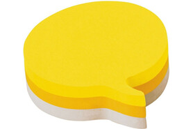 Haftnotizwürfel Post-it 76x76 mm &amp;quot;Sprechblase&amp;quot;, Art.-Nr. 2007SP - Paterno B2B-Shop