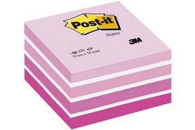 Haftnotizwürfel Post-it 76x76 mm pastellpink, Art.-Nr. 2028P - Paterno B2B-Shop