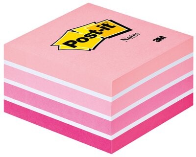 Haftnotizwürfel Post-it 76x76 mm pastellpink, Art.-Nr. 2028P - Paterno B2B-Shop
