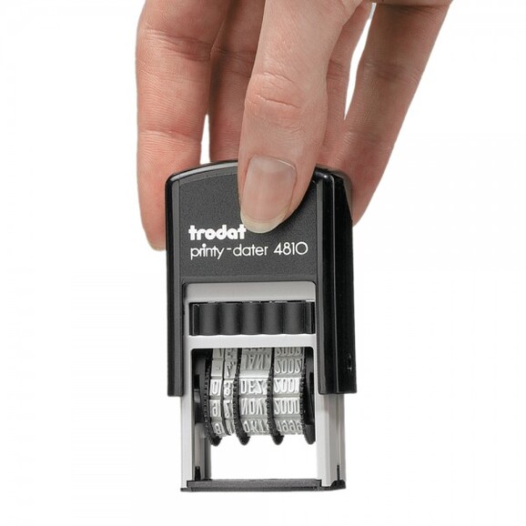 Stempel Trodat Printy mit Datum 4810, Art.-Nr. 204810003 - Paterno B2B-Shop
