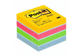 Haftnotizwürfel Post-it 51x51 mm Mini ultrafarben, Art.-Nr. 2051-U - Paterno B2B-Shop