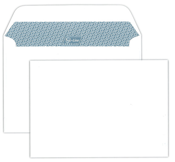 Kuvert Gössler B6 RN 100 gr. G-Line grey, Art.-Nr. 2111K - Paterno B2B-Shop