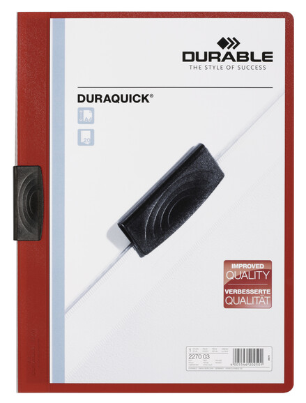 Klemmmappe Duraquick A4 hellblau, Art.-Nr. 2270-HBL - Paterno B2B-Shop