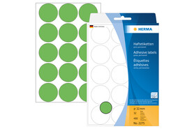 Markierungspunkte Herma 32 mm grün, Art.-Nr. 2275E - Paterno B2B-Shop