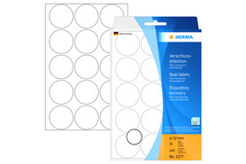 Markierungspunkte Herma 32 mm transparent, Art.-Nr. 2277E - Paterno B2B-Shop