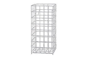 Abfallbehälter Drahtgitter weiss, Art.-Nr. 229750 - Paterno B2B-Shop