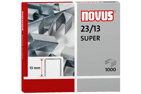 Heftklammern Novus 23/13 Stahldraht, Art.-Nr. 23-13-NV - Paterno B2B-Shop