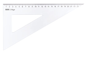 Geodreieck Aristo GEO College 25cm, 60 Grad, Art.-Nr. 23625 - Paterno B2B-Shop