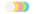 Moderationskarten Legamaster Kreise rosa, Art.-Nr. 2533LM-RS - Paterno B2B-Shop
