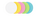 Moderationskarten Legamaster Kreise rosa, Art.-Nr. 2533LM-RS - Paterno B2B-Shop