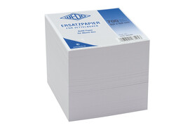 Ersatzpapier Wedo für Zettelbox 9,9x9,9 cm, Art.-Nr. 270265E - Paterno B2B-Shop
