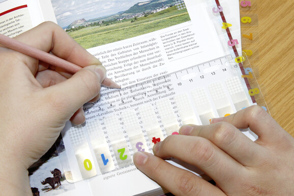 Haftmarker info page Zahlen 0-9, Art.-Nr. 27800000 - Paterno B2B-Shop