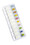Haftmarker info page Zahlen 0-9, Art.-Nr. 27800000 - Paterno B2B-Shop