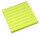 Haftnotizen Info notes 75x75 mm liniert grün, Art.-Nr. 278PSM-LIN-GN - Paterno B2B-Shop