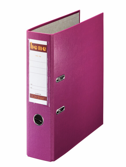 Ordner Bene Standard breit brombeer, Art.-Nr. 291400-BRO - Paterno B2B-Shop